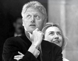 Билл и Хиллари Clynton. 1997