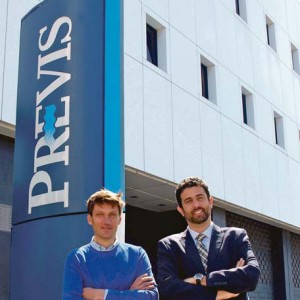Tolo Marco, responsable de las disciplinas técnicas, y Paco Le-Senne, director comercial de Previs. 