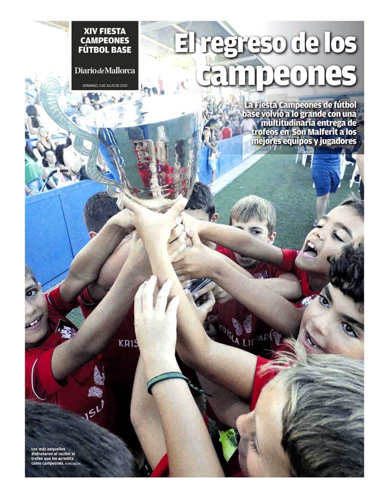 XIV Fiesta campeones fútbol base