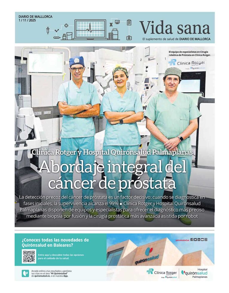 Vida Sana: Abordaje integral del cáncer de próstata