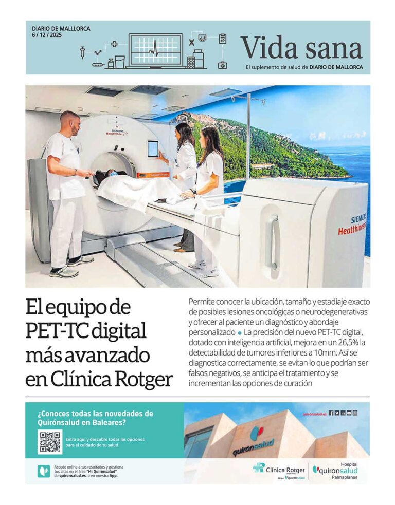 Vida Sana: El equipo de PET-TC digital más avanzado en Clínica Rotger
